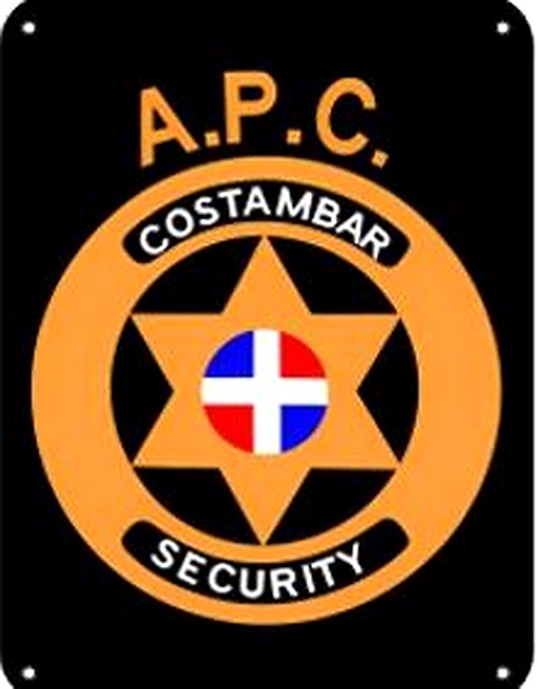APC Costambar Security member plaque