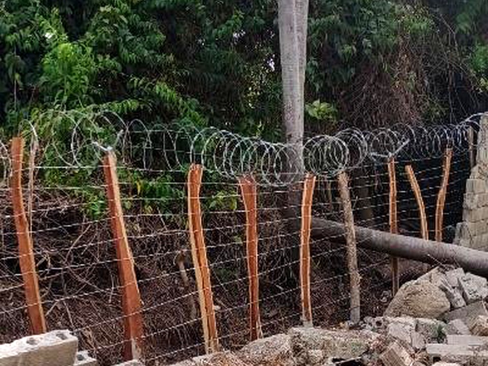 Temporary perimeter wall repairs, September 2026